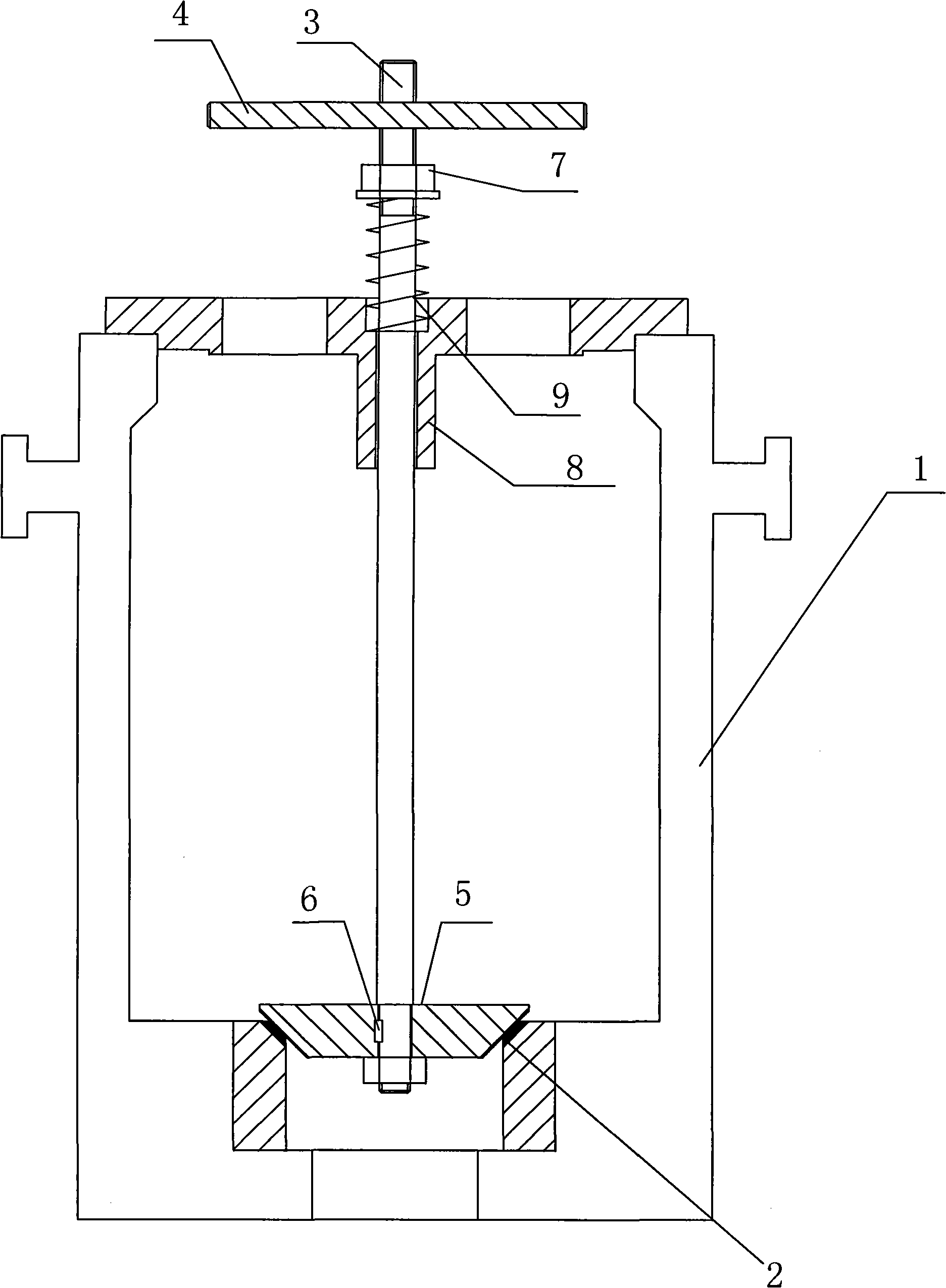 Grinding tool and grinding method for reheating main valve seat of steam turbine