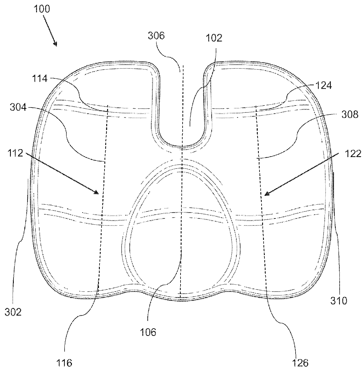 Reversible orthopedic seat cushion