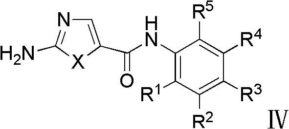 3-heterocycle schiff base-5-fluorine-indole-2-ketone compounds, preparation method thereof and application thereof