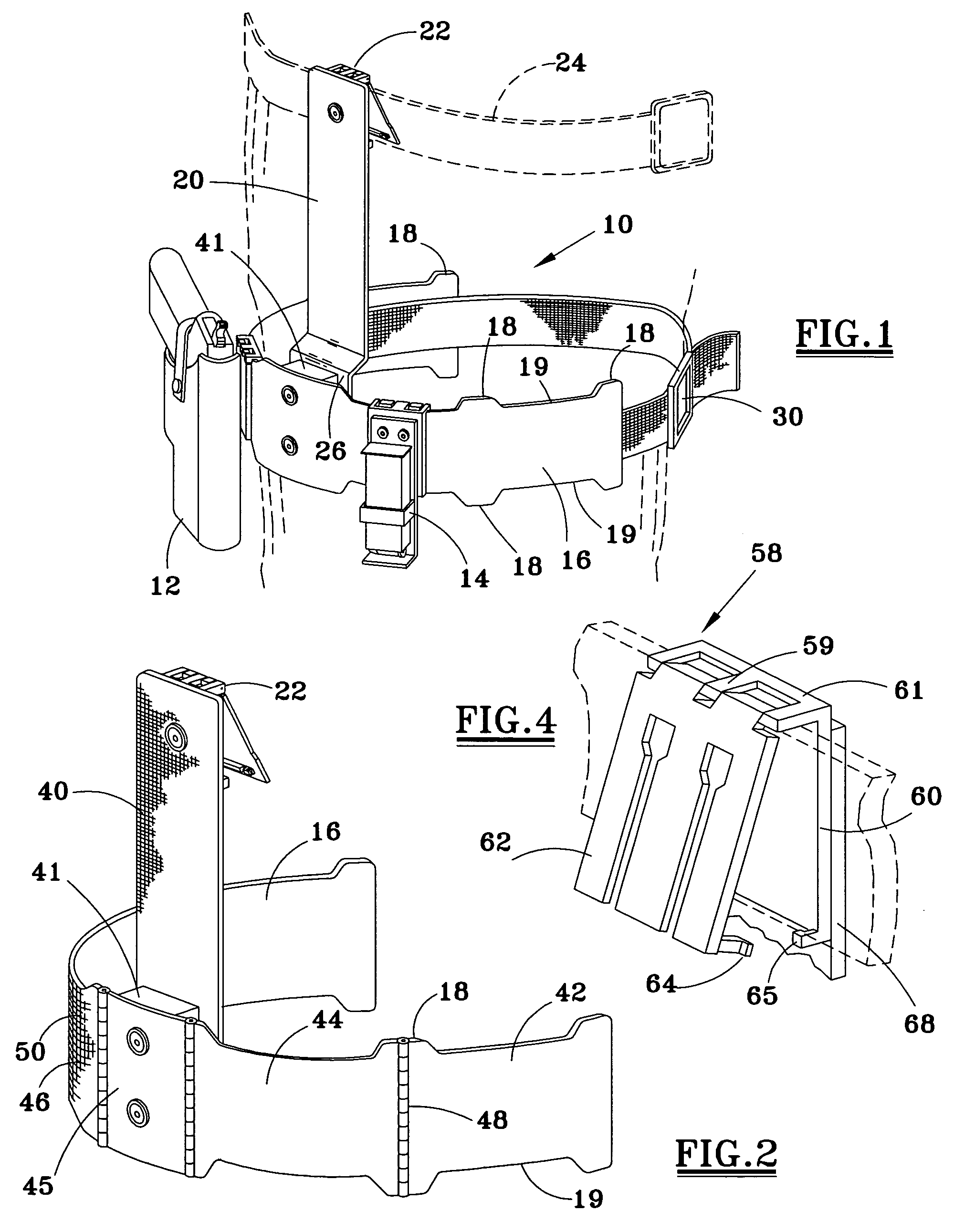 Harness for firearm accessories