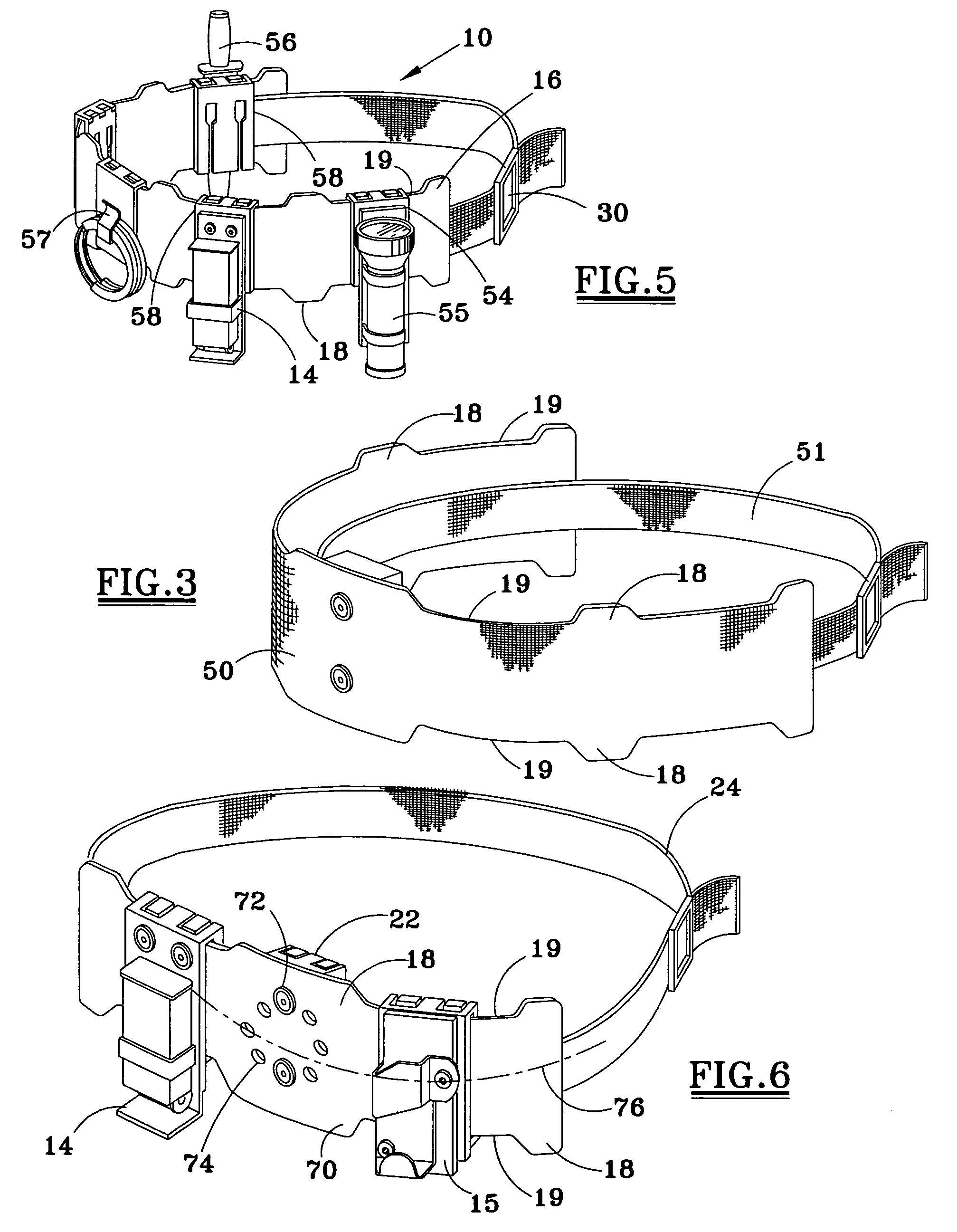 Harness for firearm accessories