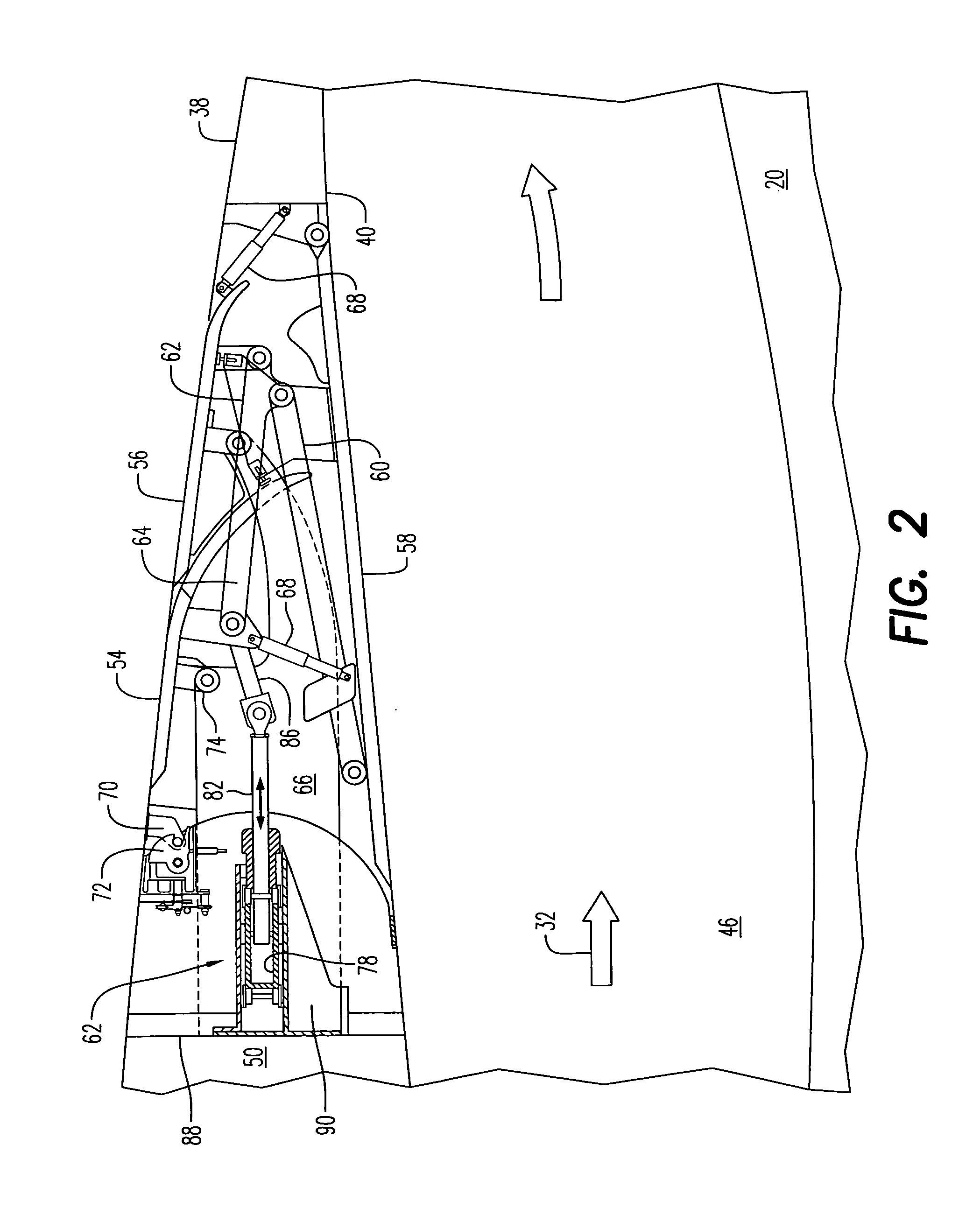 Spider actuated thrust reverser