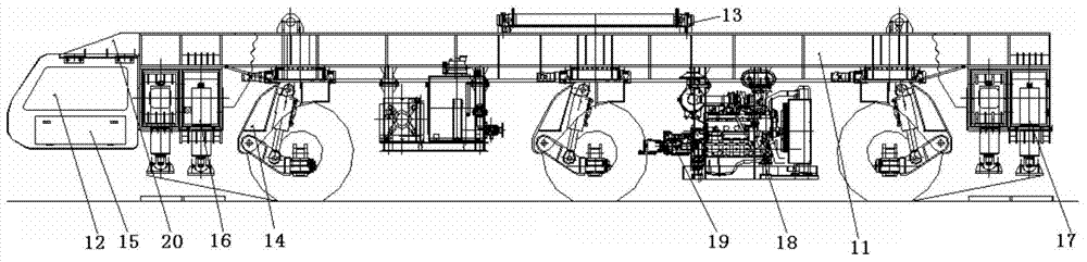 Vehicle-mounted telescopic belt conveyor