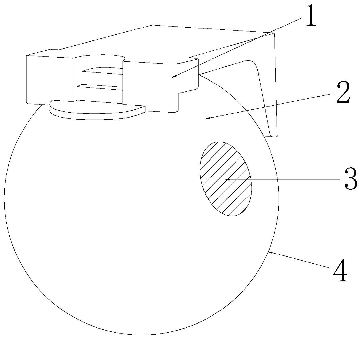 Regeneration ink cartridge for preventing ink in ink cartridge from being dried and hardened