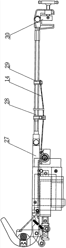 Intelligent grounding wire capable of being remotely monitored