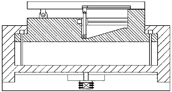 A processing table device for processing workpieces