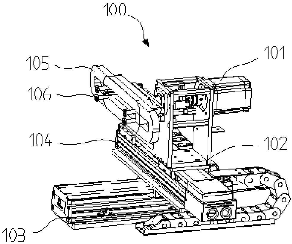 Material receiving 8-shape-winding device and lala ball automatic assembly system