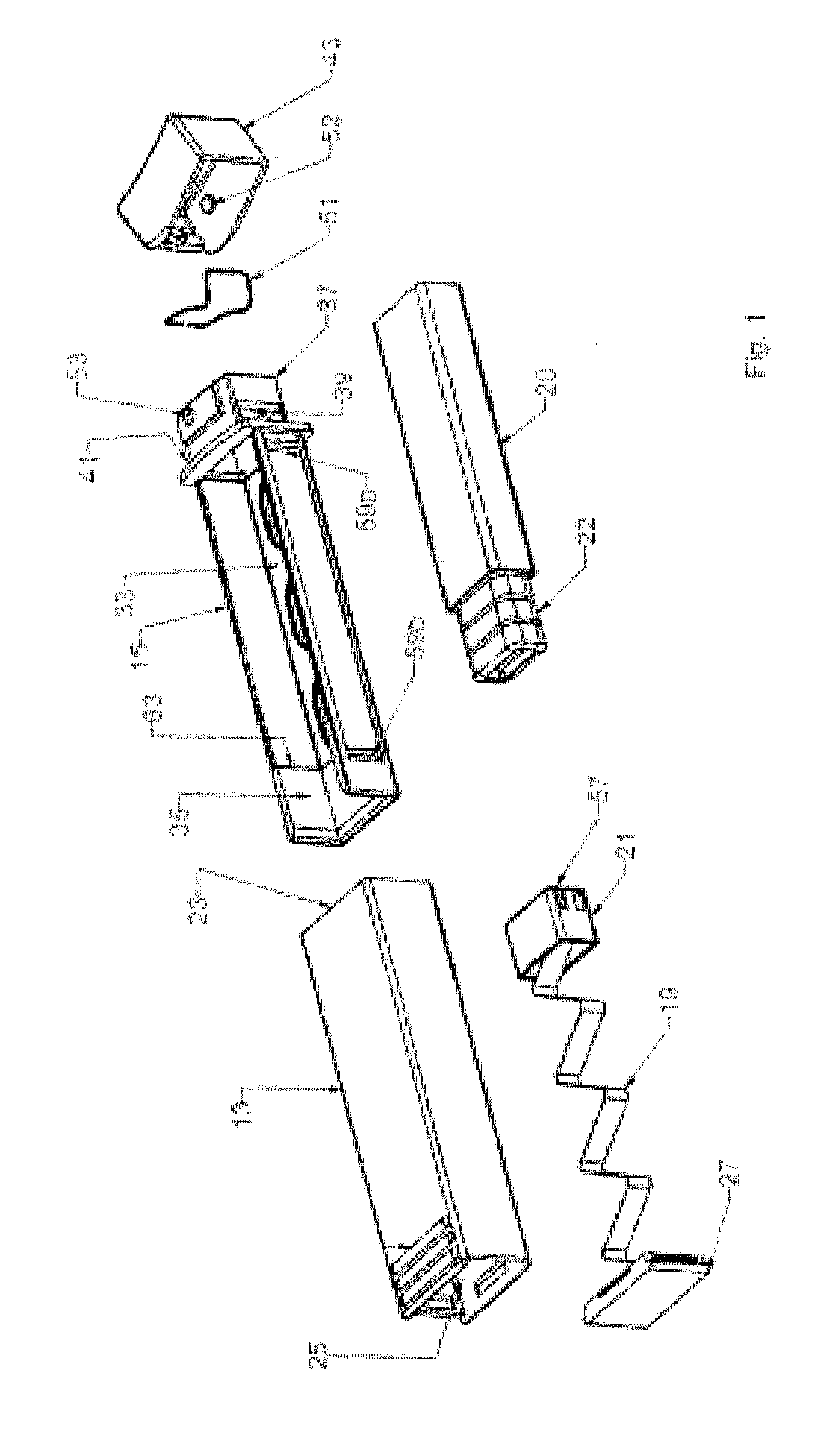 Refillable single-hand dispenser for tablets