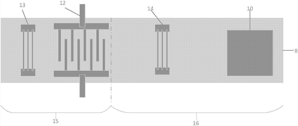 Wireless passive surface acoustic wave vibration sensor