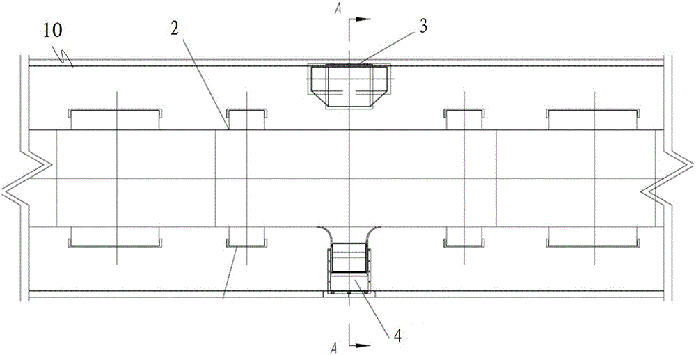 Rail car air conditioning and ventilation system and rail car