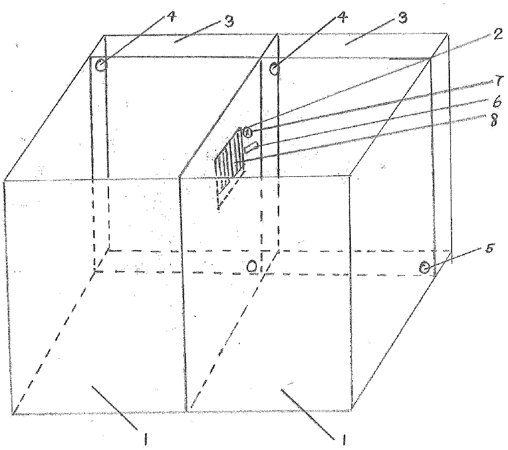 Multi-level fish alternate culturing pond