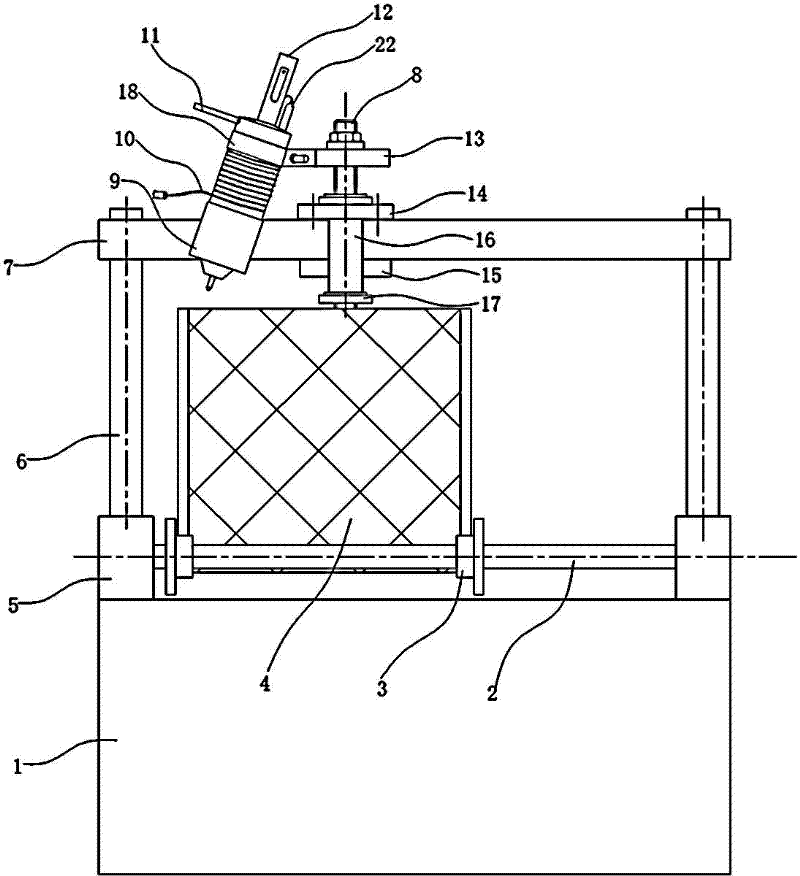 Excircle glue dispenser of full-automatic filter