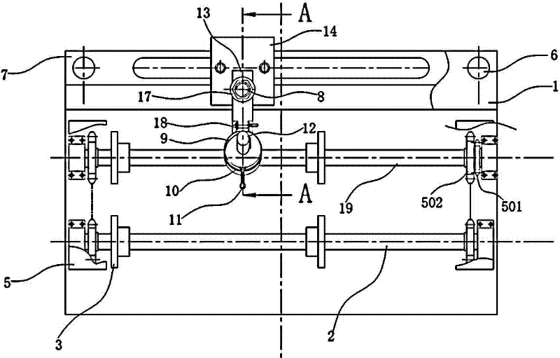 Excircle glue dispenser of full-automatic filter