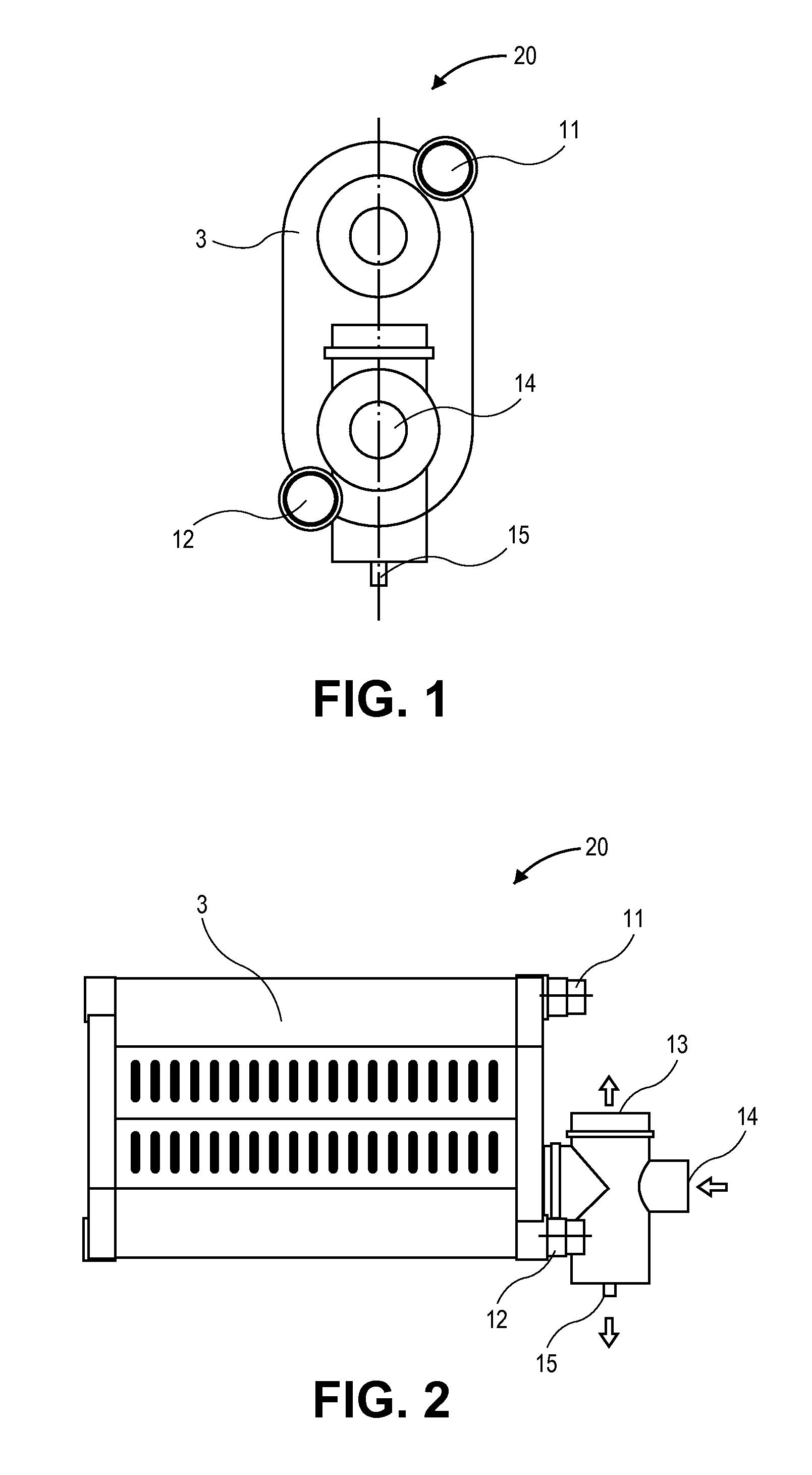 Dual-ring and straight fin tube condensing