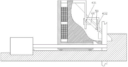 Branch shearing device for agriculture and forestry cuttage