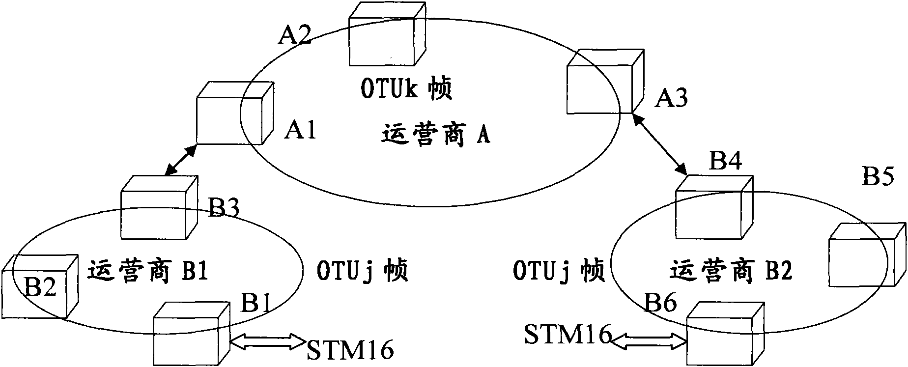 Method, device and network system for transporting optical transport unit (OTU) by optical transport network (OTN)