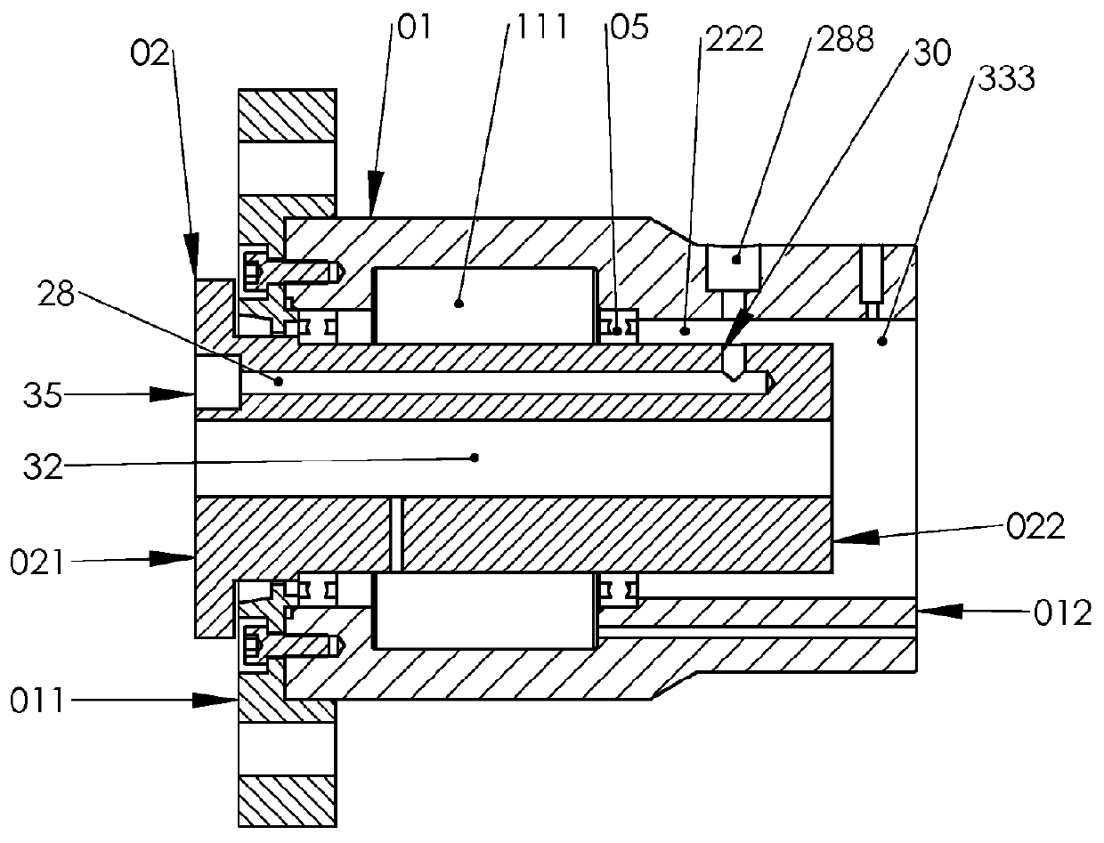 Integrated electro-optical fluid rotary joint