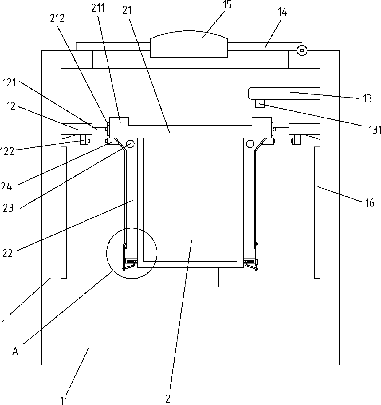 A silent drying machine