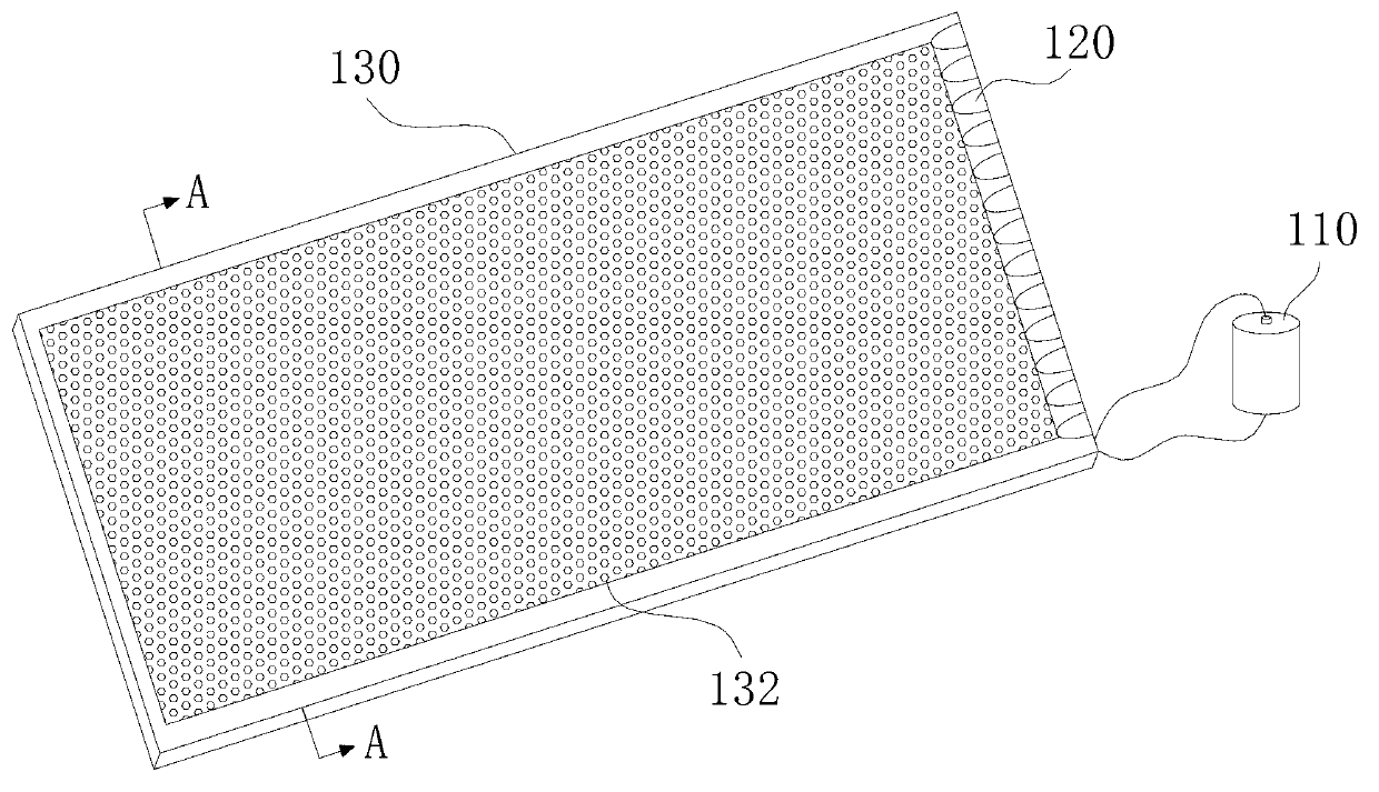 Solar backlight source and light-emitting banner