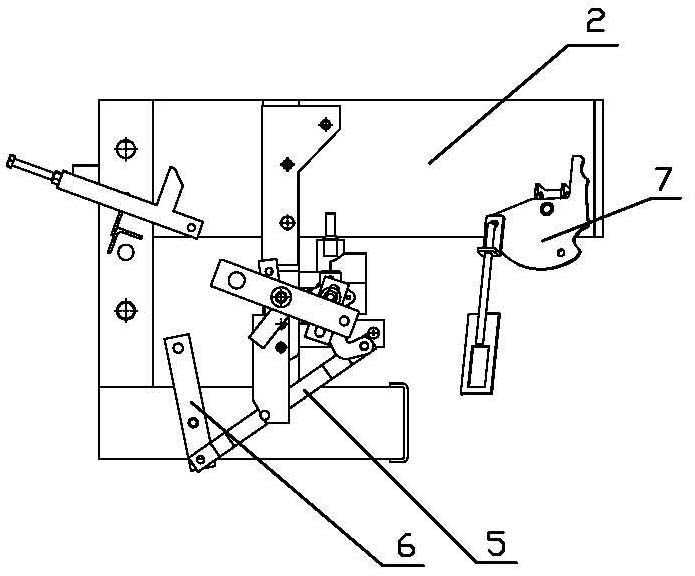 Automatic seedling transplanting depth control device