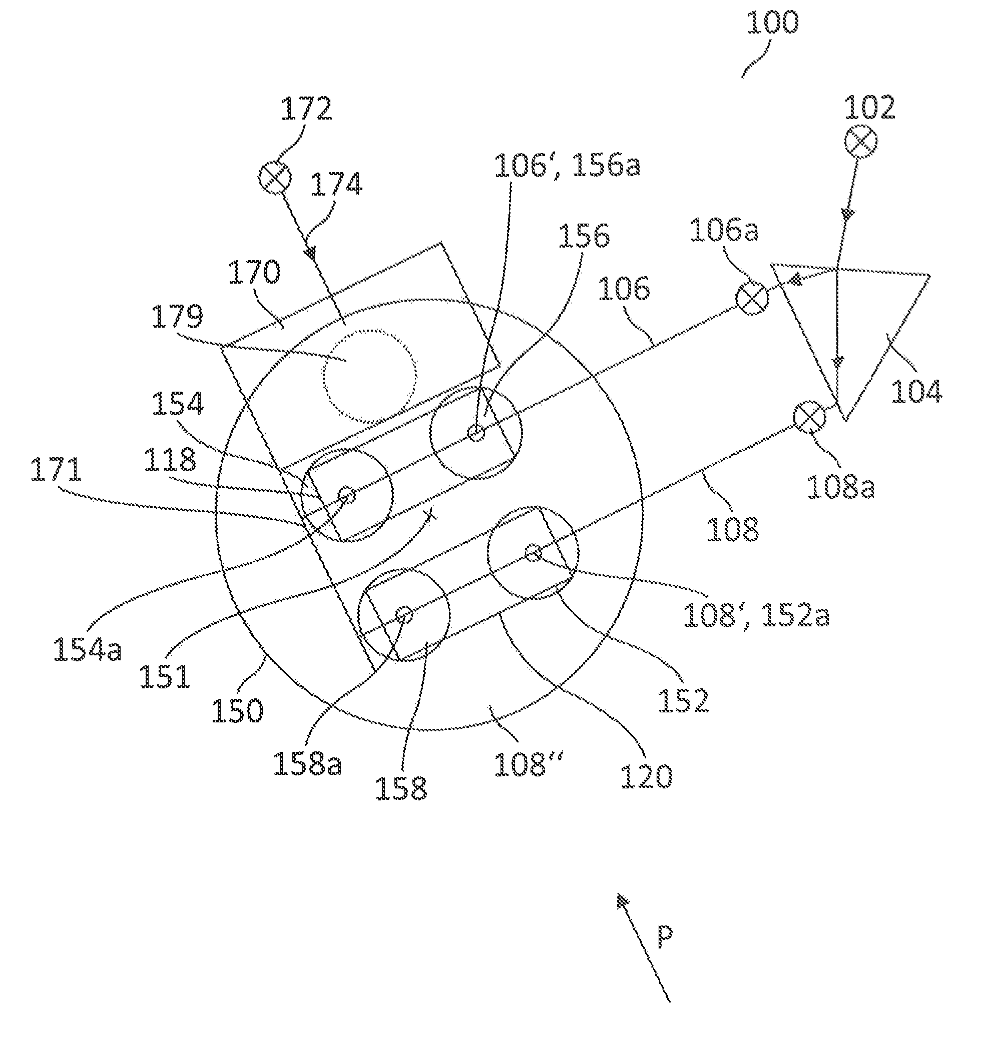 Illuminating device for an operating microscope