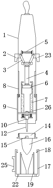 Flow control facilitating portable water color brush pen for students