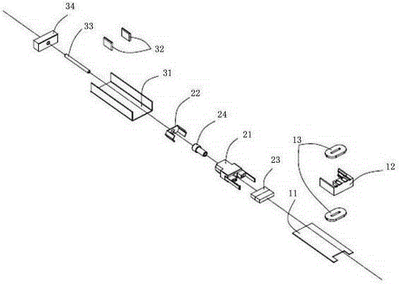 Magnetic balance linear vibration motor and vibration method therefor