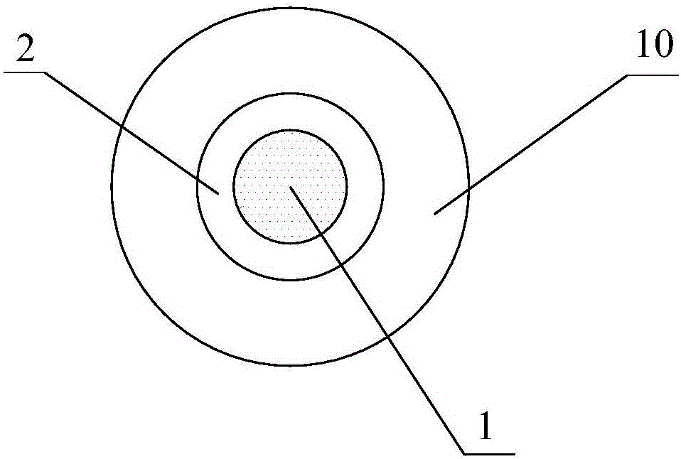 A non-metallic anti-floating bolt creep test loading device