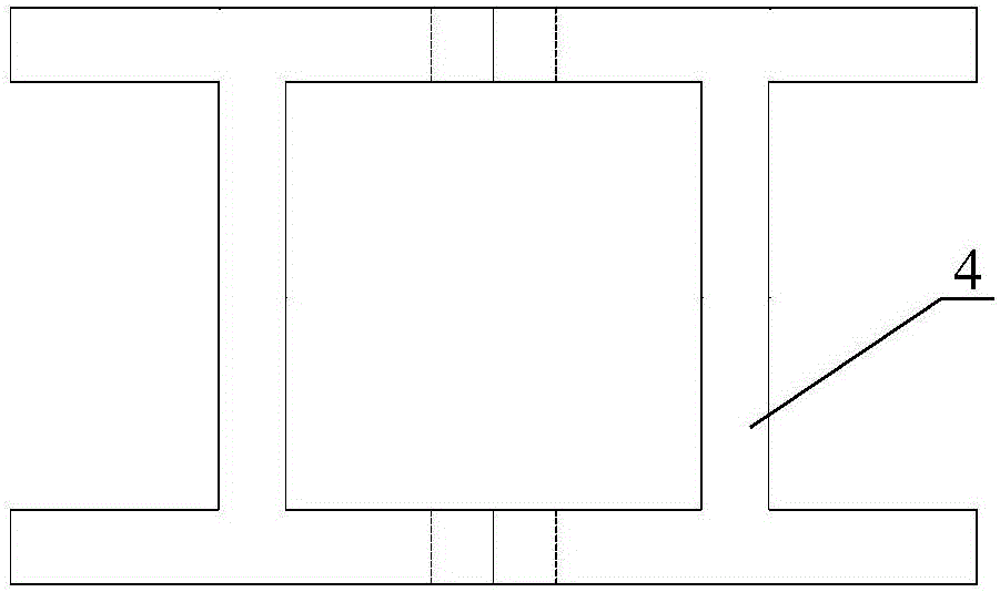 A non-metallic anti-floating bolt creep test loading device