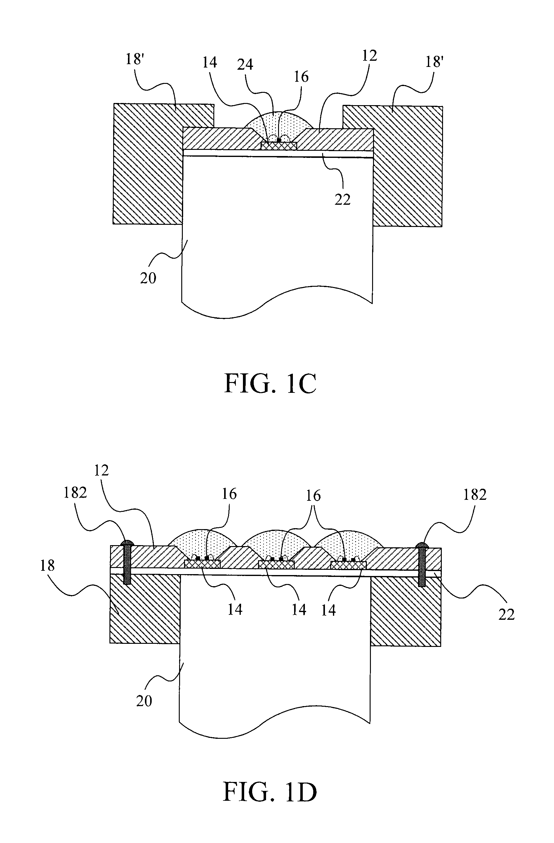 Light-emitting diode illuminating apparatus