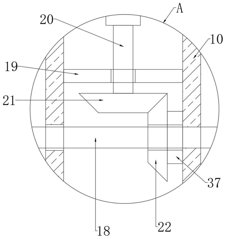 Convenient-to-adjust examination table for ophthalmology