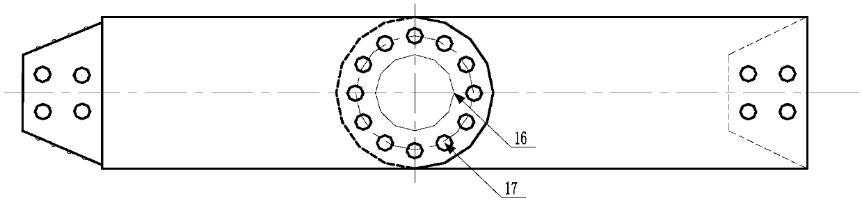 Combined drawer type floating breakwater