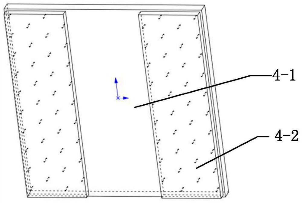 Six-dimensional force measuring device based on gas lubrication mechanical decoupling