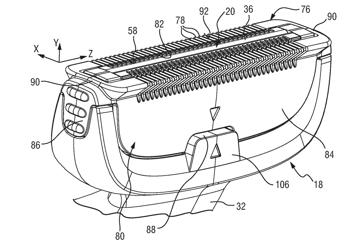 Cutting head and hair cutting appliance