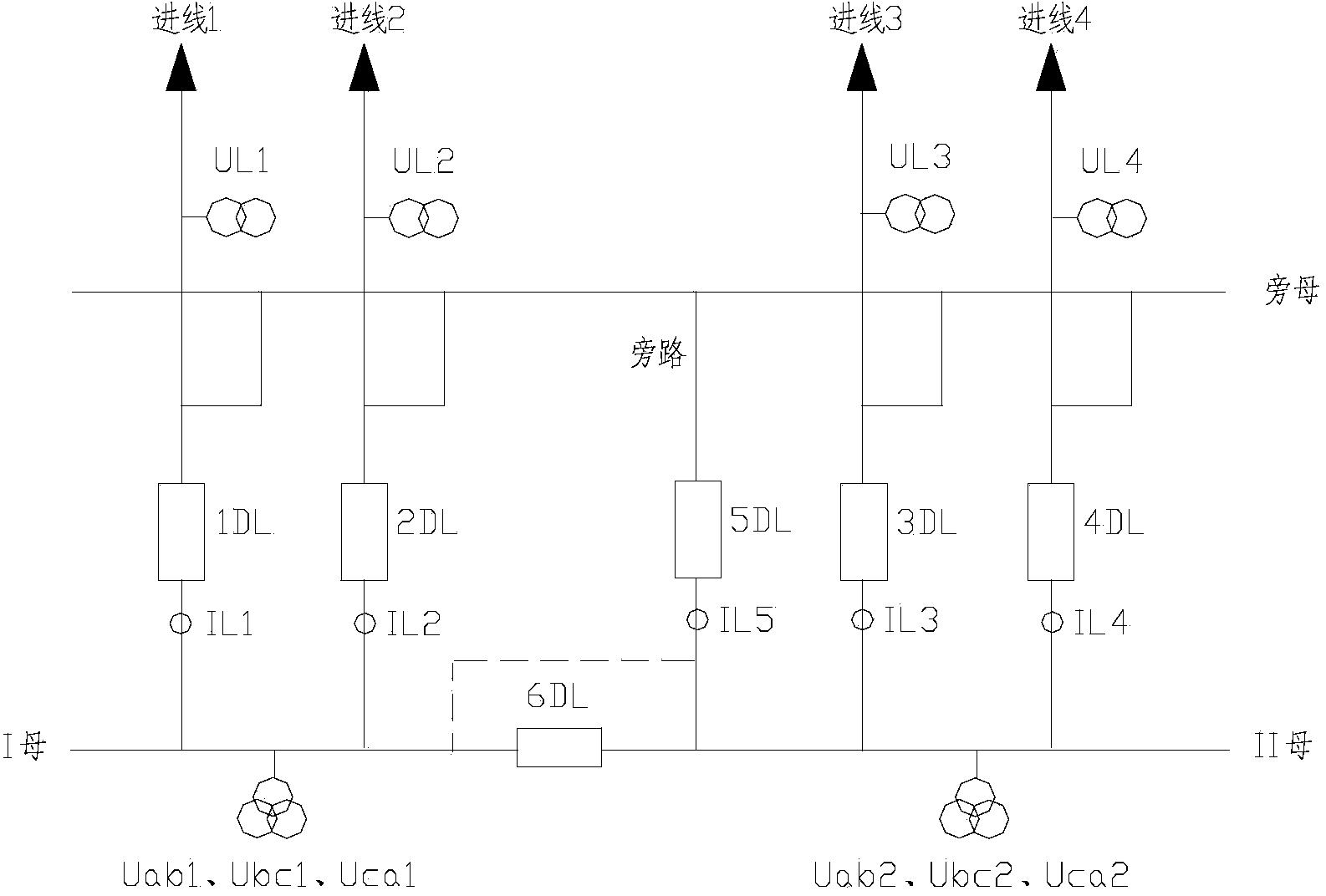 Multi-incoming-line standby power supply automatic switching-in method