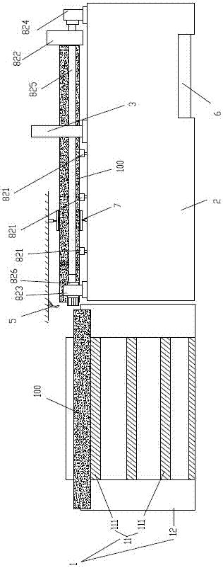 Wood rough machining mechanism