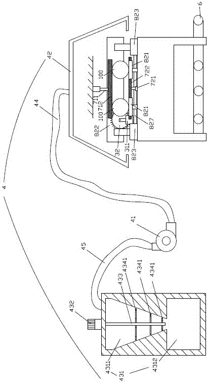 Wood rough machining mechanism