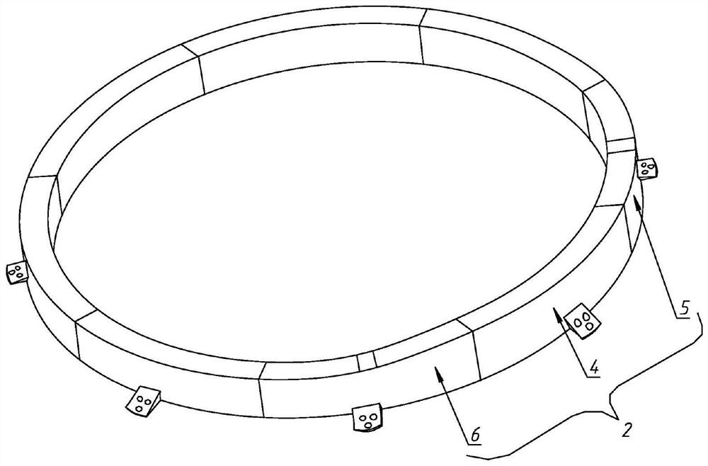 Box body packaging and forming device