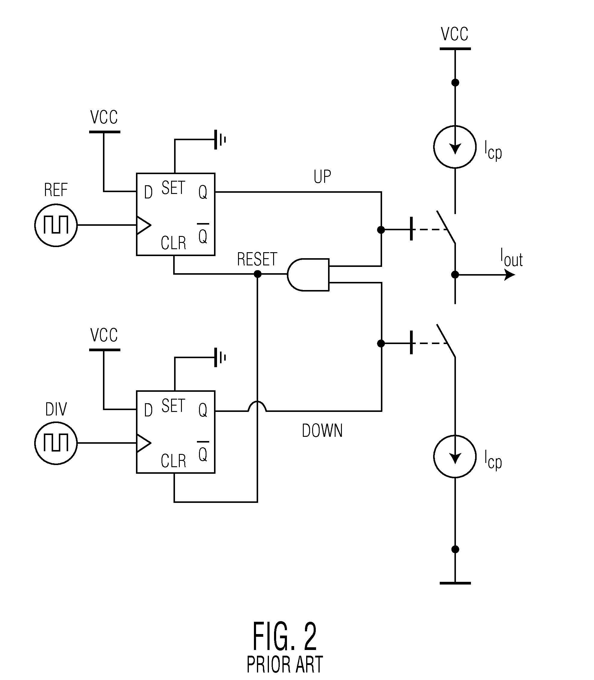 Phase frequency detector circuit