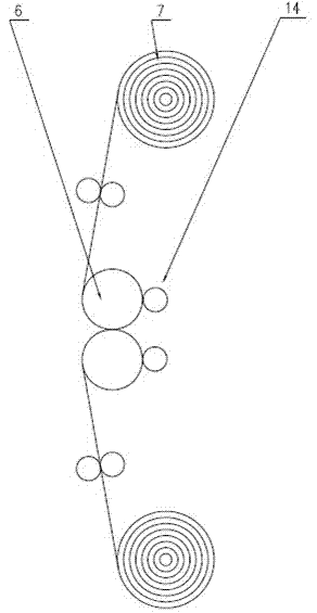 Heat compounding technique and apparatus of BOPET film and tin-free steel plate