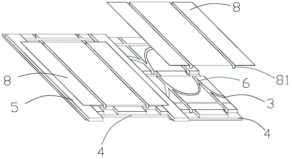 Novel dry type floor heating system