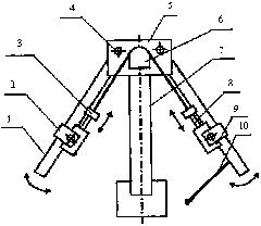 Stretch-bending molding process of angle steel component of vehicle body