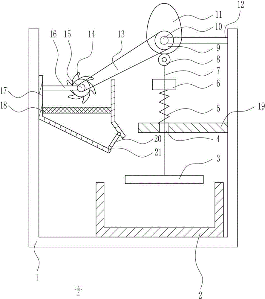 Grinding device for raw materials for manufacturing mosaic ceramic tiles