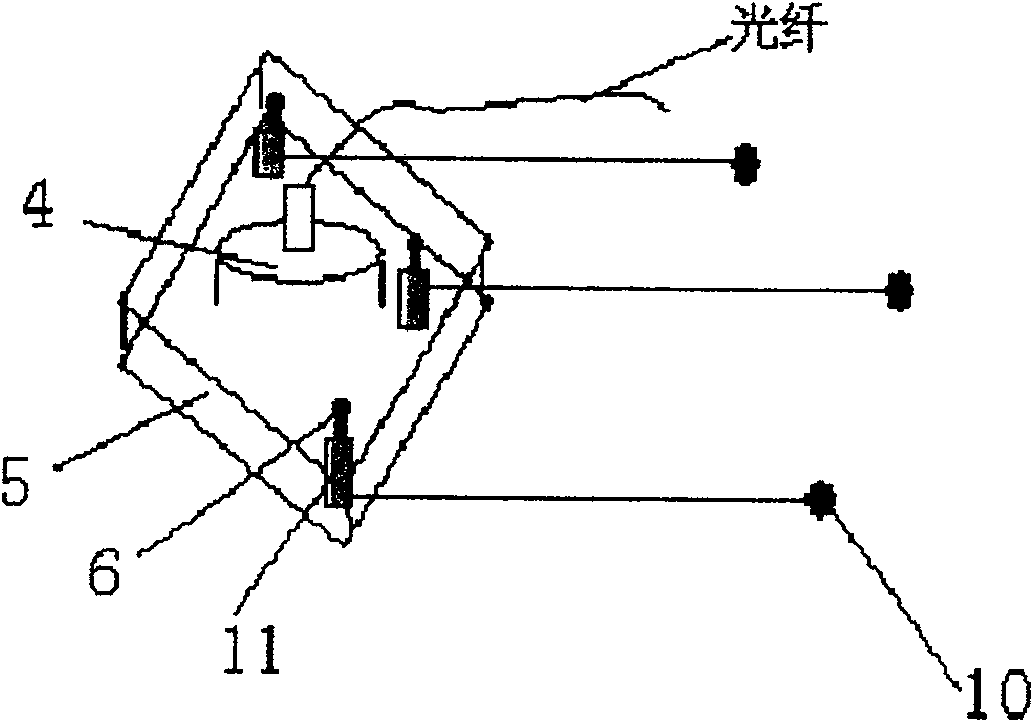 Interference light detection device and method for calibrating same