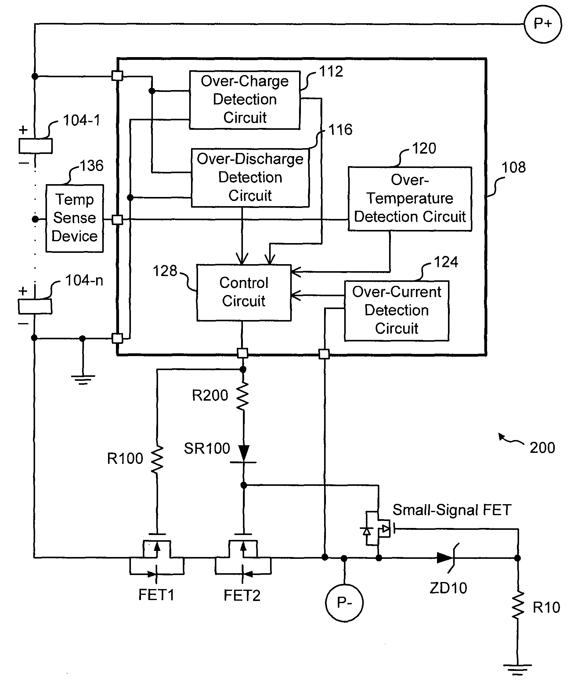 Low side N-channel FET protection circuit