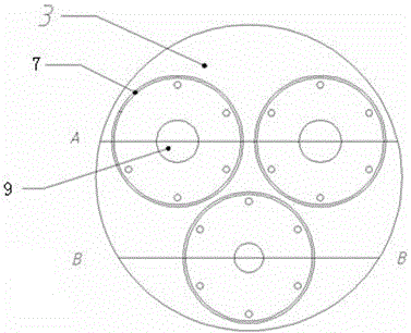 A platform anchoring device for a steel wire armored submarine cable