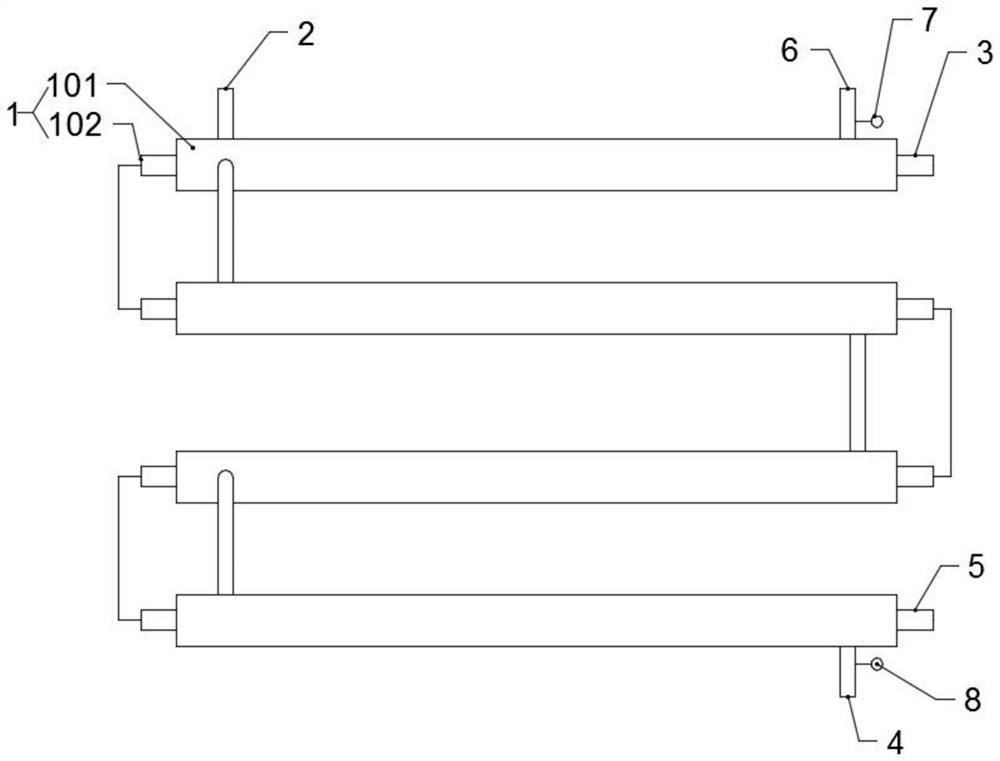 Adjusting type phase-change heating medium heat transfer device