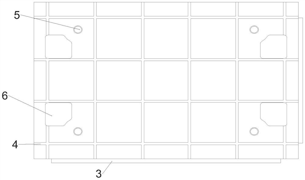 A prefabricated overhead leveling ground and its production method and installation method