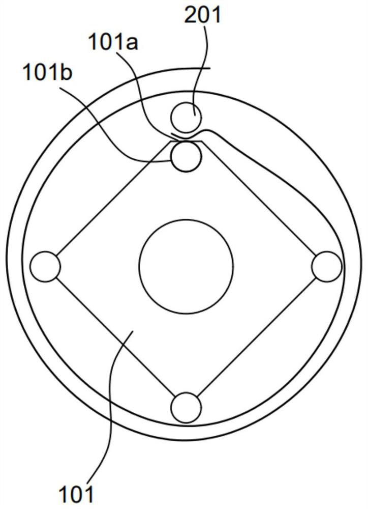 Manual winding device for coal conveying belt