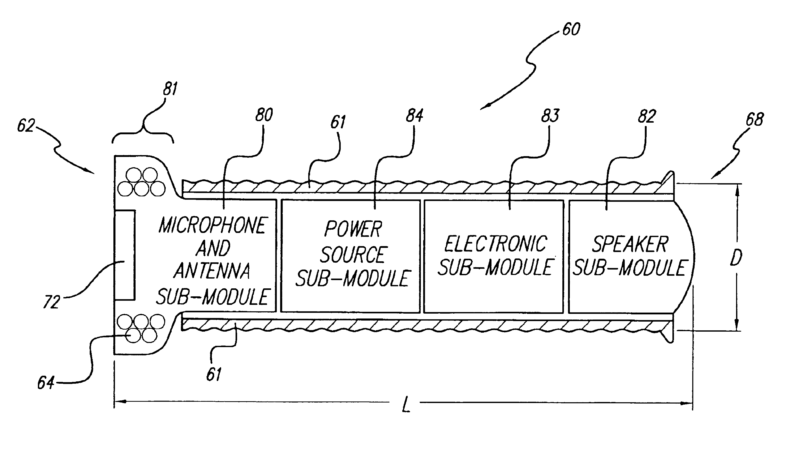 Personal sound link module